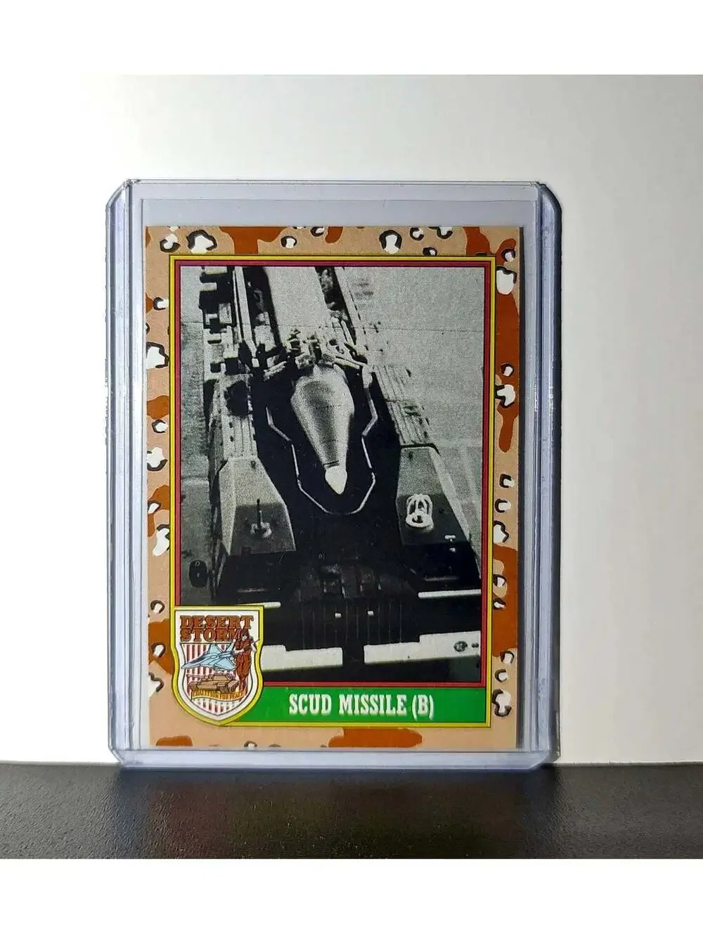 SCUD Missile (B) 1991 Topps Desert Storm #51 Card